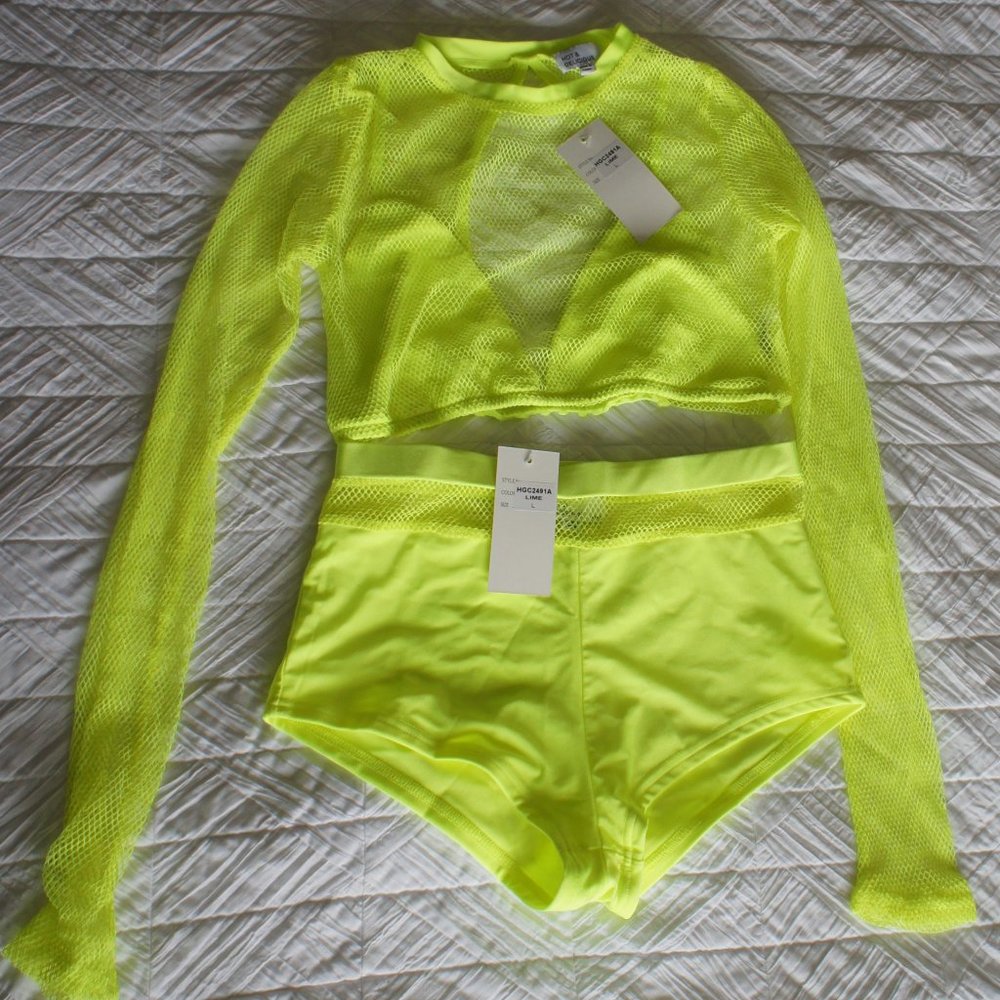Neon Yellow Outfit